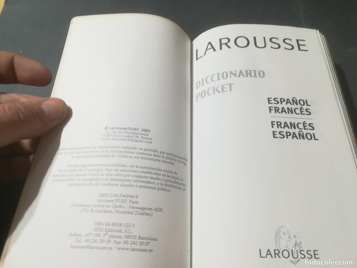 Diccionarios de segunda mano: ESPA&Ntilde;OL FRANCES / / A&Ntilde;55 / LAROUSSE - Foto 8