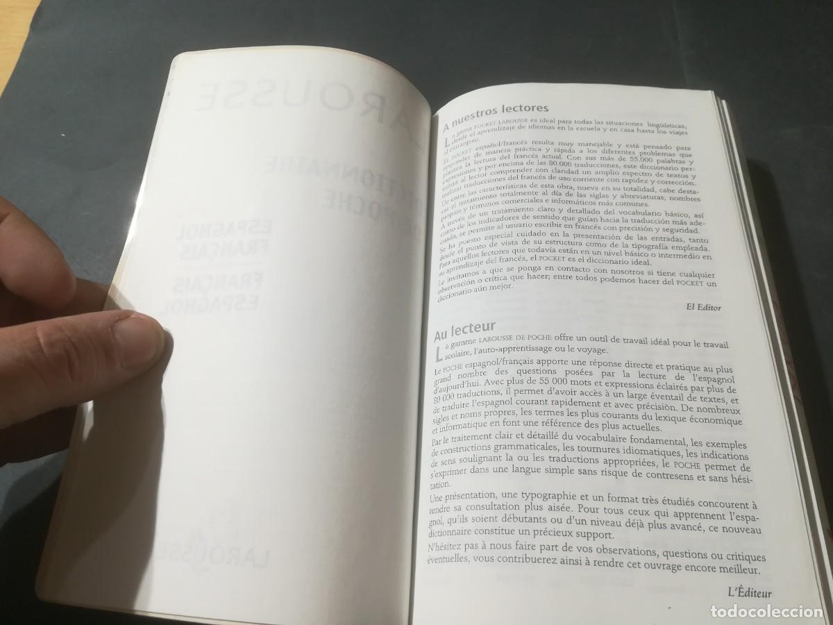 Diccionarios de segunda mano: ESPA&Ntilde;OL FRANCES / / A&Ntilde;55 / LAROUSSE - Foto 10