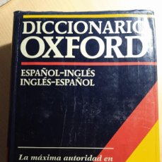 Diccionarios de segunda mano: DICCIONARIO OXFORD ESPAÑOL-INGLES / INGLES-ESPAÑOL