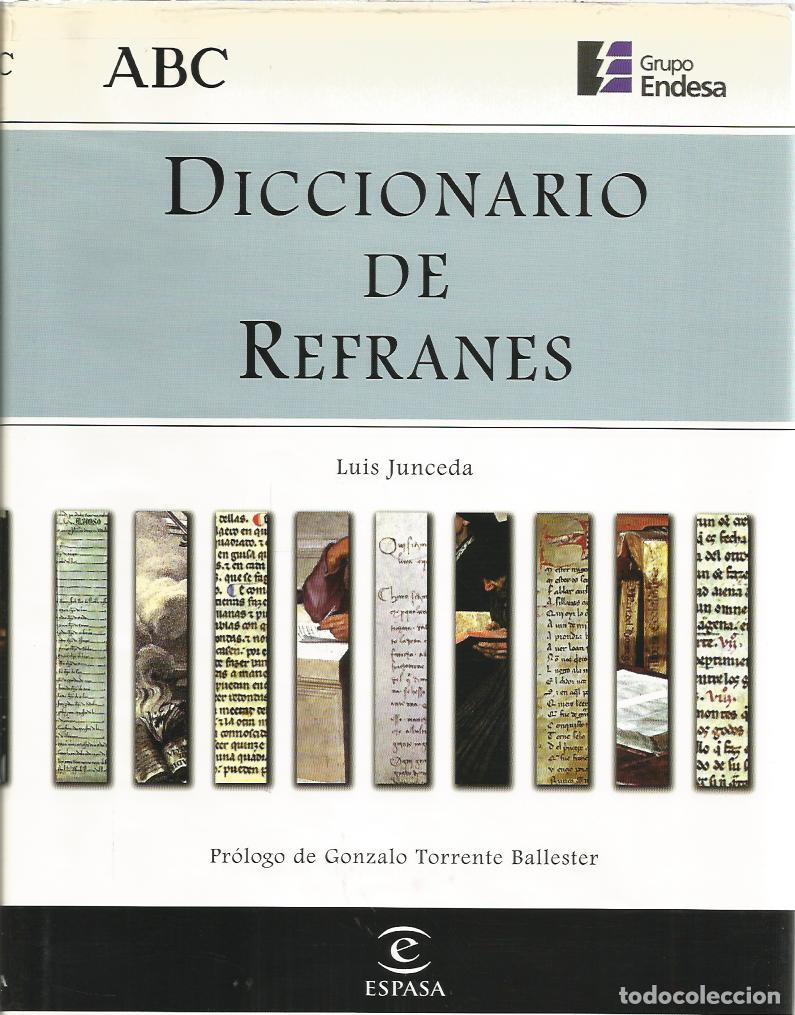 Diccionarios de segunda mano: Diccionario de refranes - Junceda, Luis - Foto 1