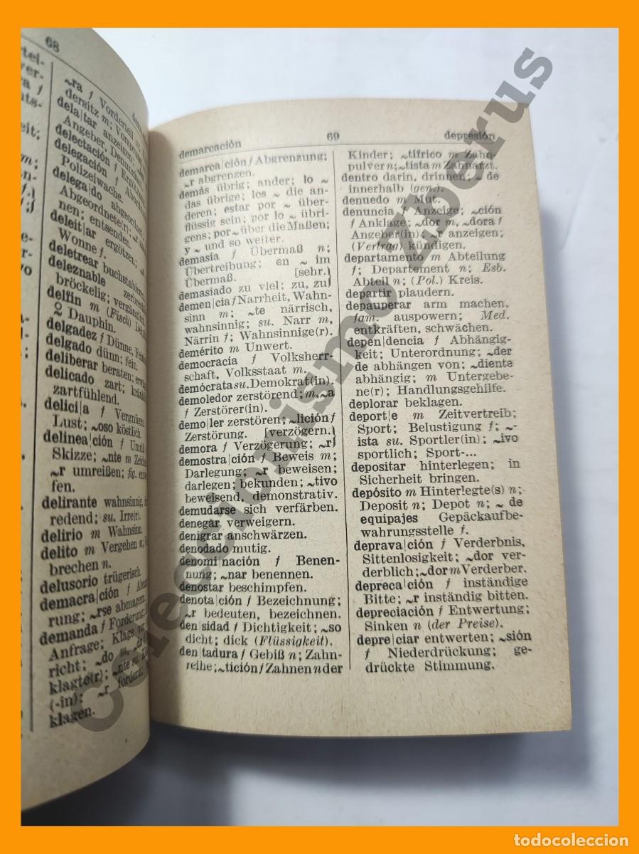 Diccionarios de segunda mano: LANGENSCHEIDTS Universal-W&ouml;rterbuch. Spanisch-Deutsch Deutsch-Spanisch - Foto 2