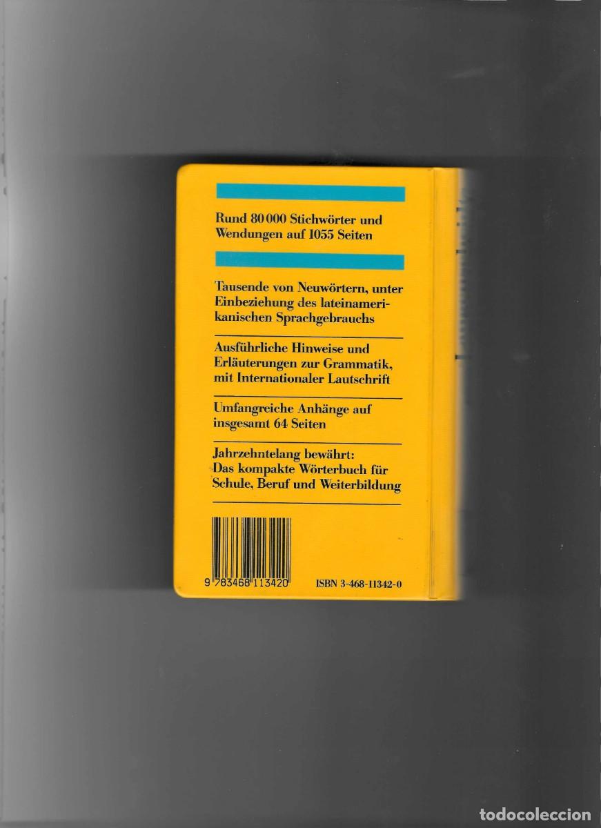 Diccionarios de segunda mano: langenscheidts taschen w&ouml;rterbuch. spanisch - Foto 2