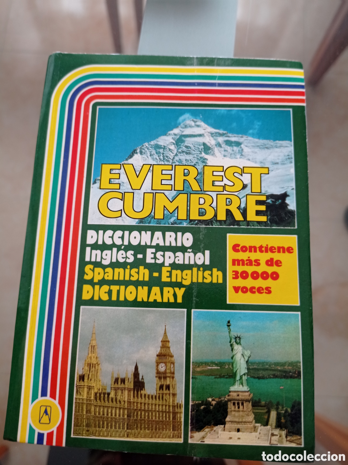 Diccionarios de segunda mano: EVEREST CUMBRE,ESPA&Ntilde;OL INGLES - Foto 1
