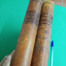 Diccionarios de segunda mano: LOTE DE 2 ANTIGUOS LIBROS-TOMOS DE 1908 DE DICCIONARIO FRANCÉS-ALEMAN/ALEMAN-FRANCÉS.
