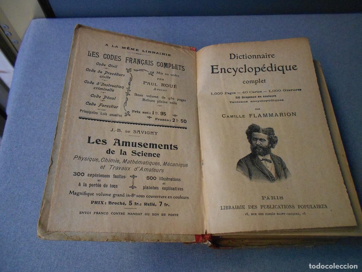 Diccionarios de segunda mano: DICCTIONNARIE ENCYCLOPEDIQUE COMPLET - Foto 2