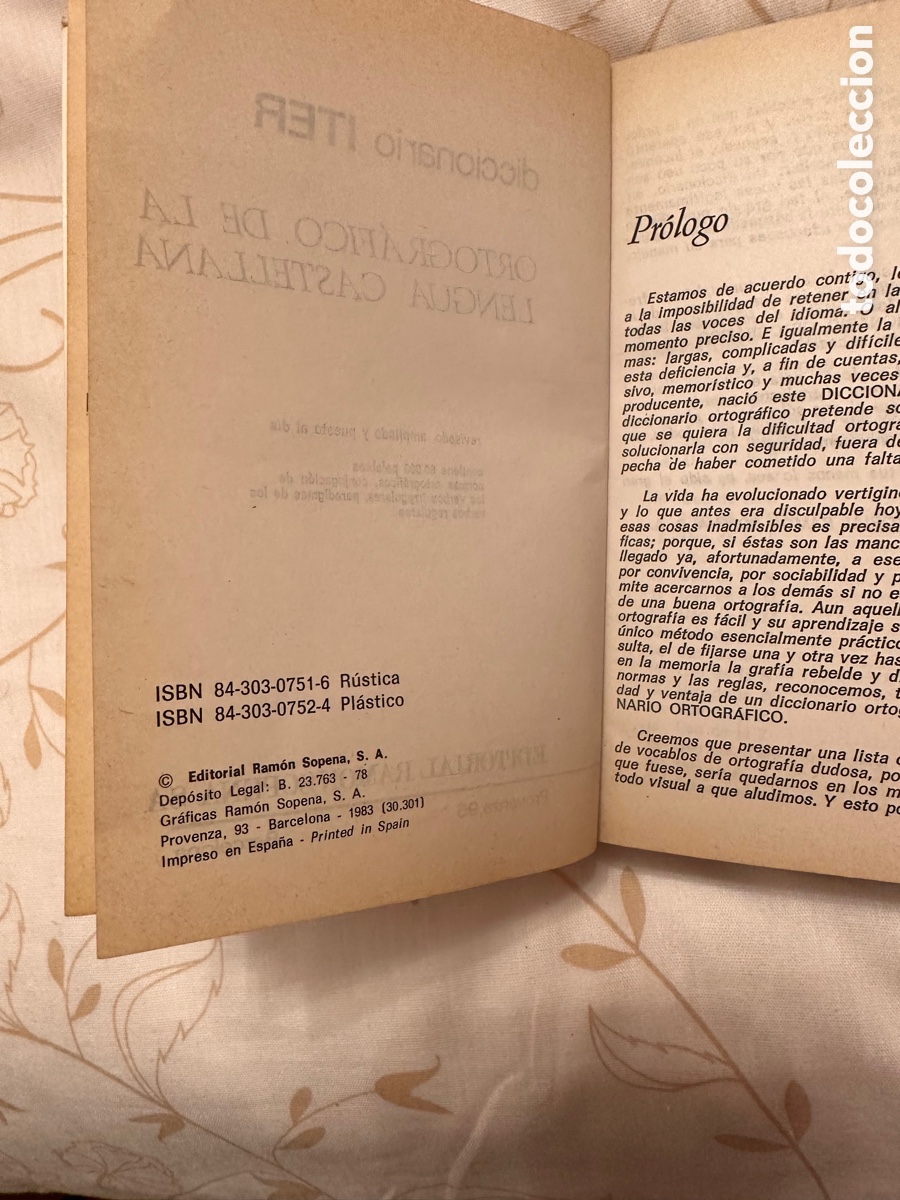 Diccionarios de segunda mano: Diccionario Iter. Ortogr&aacute;fico Sopena - Foto 5