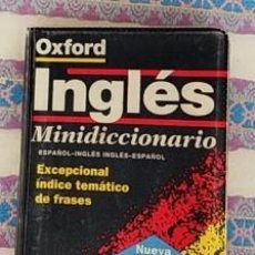 Diccionarios de segunda mano: OXFORD - INGLES - MINIDICCIONARIO -CON MAS DE 100.000 PALABRAS -VER FOTOS