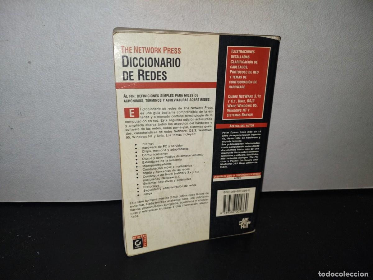 Diccionarios de segunda mano: 84- THE NETWORK PRESS. DICCIONARIO DE REDES. BILING&Uuml;E - PETER DYSON - Foto 3