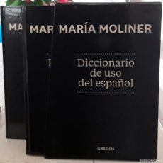 Diccionarios de segunda mano: MARÍA MOLINER. DICCIONARIO DE USO DEL ESPAÑOL. EDICIÓN DEL CINCUENTENARIO. DOS TOMOS EN SU ESTUCHE.