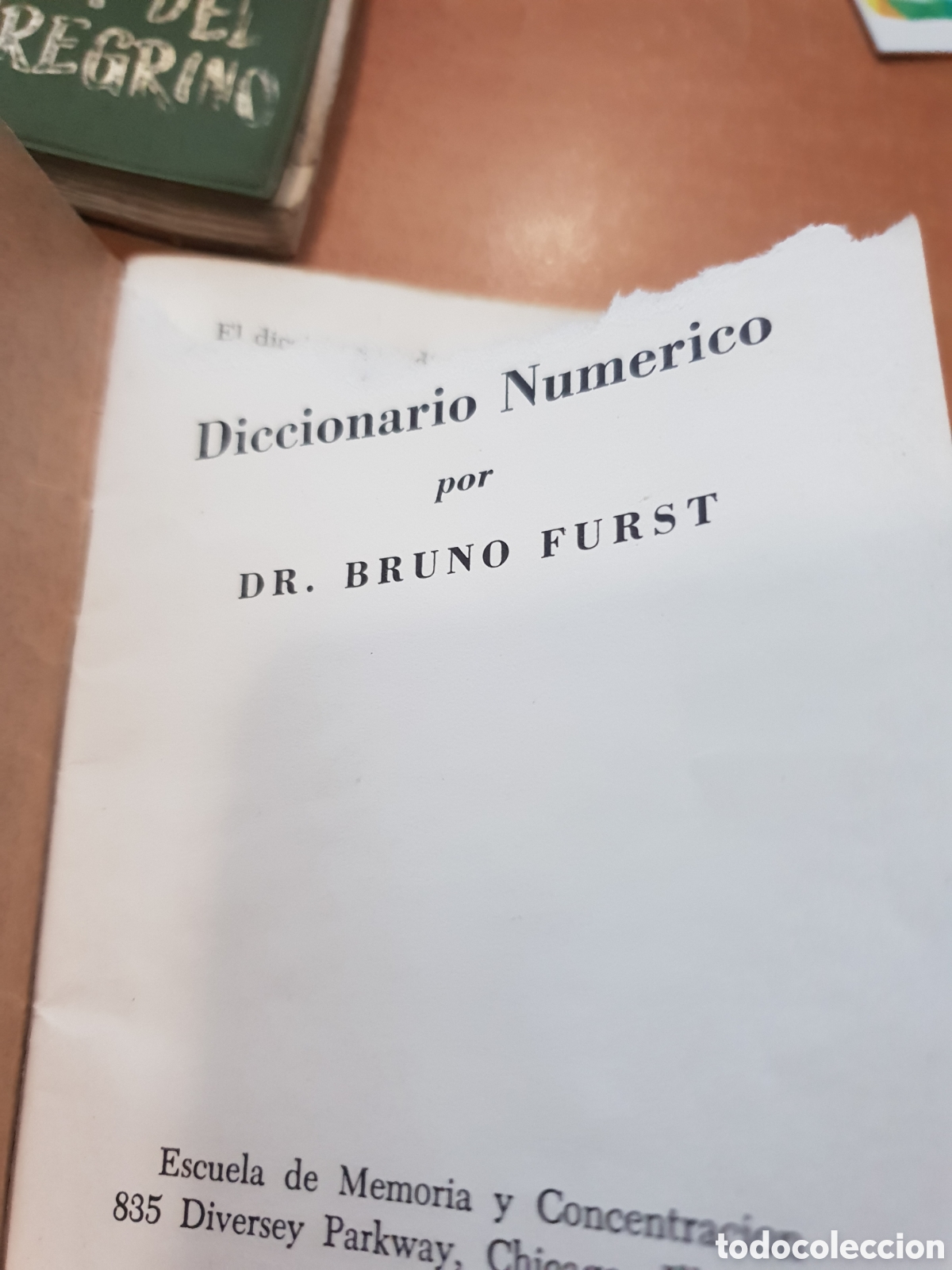 Diccionarios de segunda mano: Diccionario num&eacute;rico - Foto 2