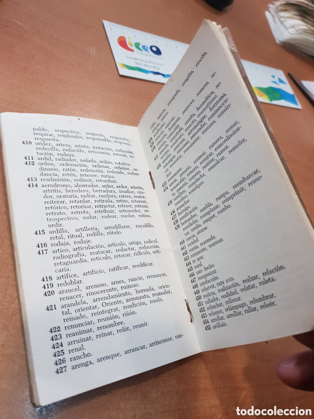 Diccionarios de segunda mano: Diccionario num&eacute;rico - Foto 5