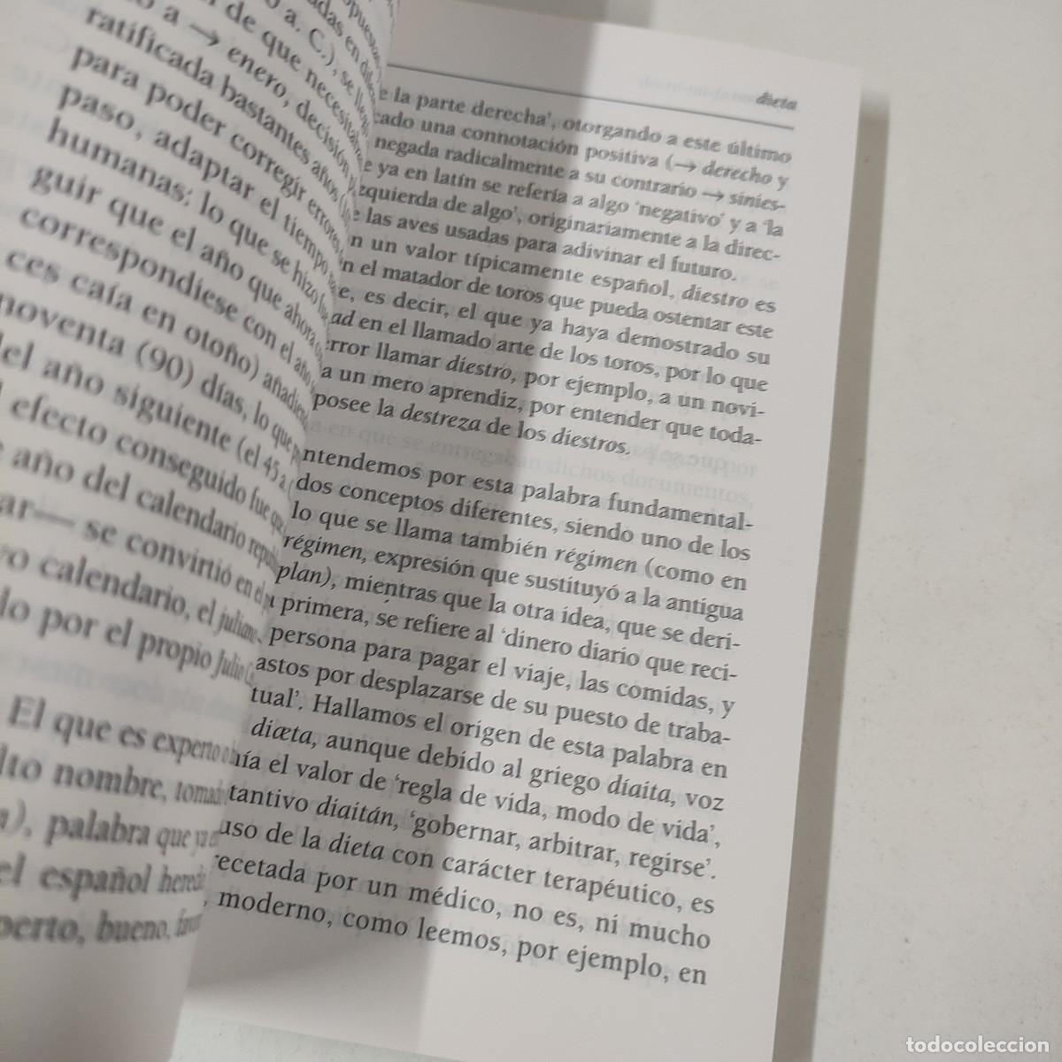 Diccionarios de segunda mano: Diccionario del origen de las palabras - Foto 4