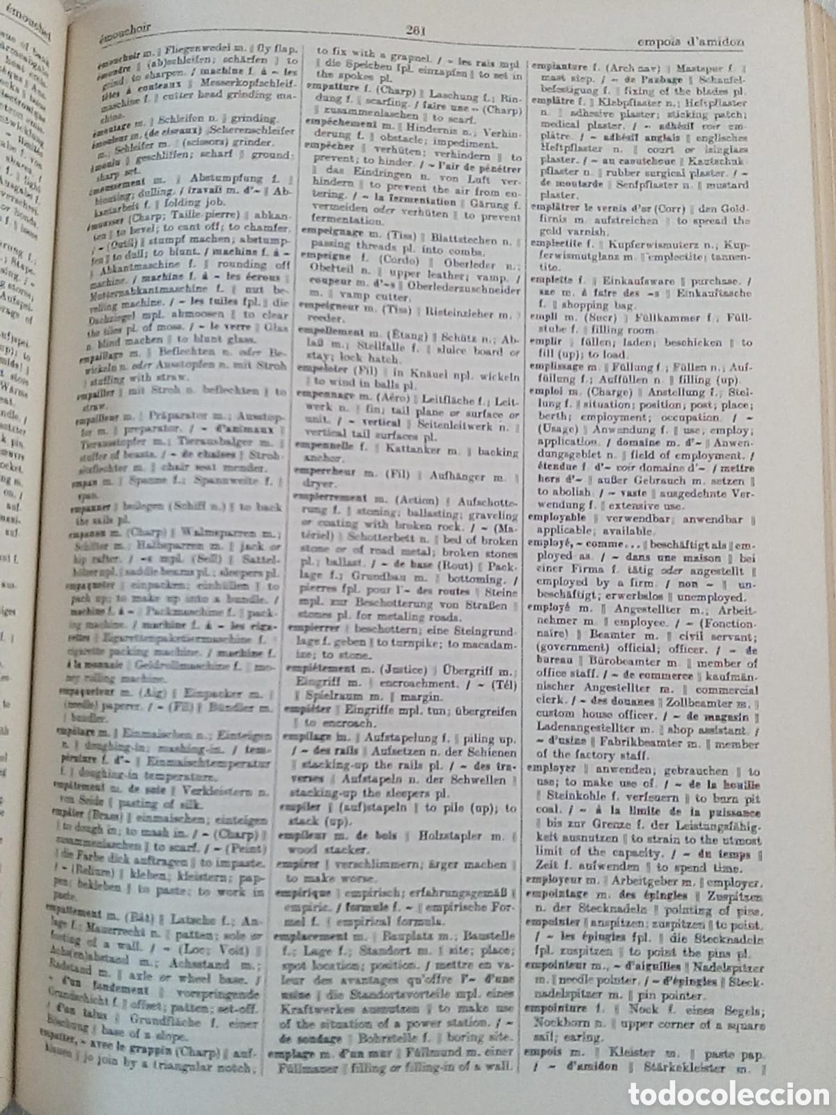 Diccionarios de segunda mano: 3 tomos de diccionario t&eacute;cnico - Foto 2