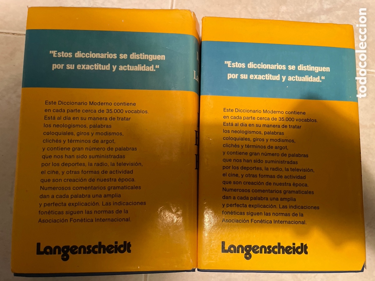 Diccionarios de segunda mano: Diccionarios Langenscheidt - Foto 3