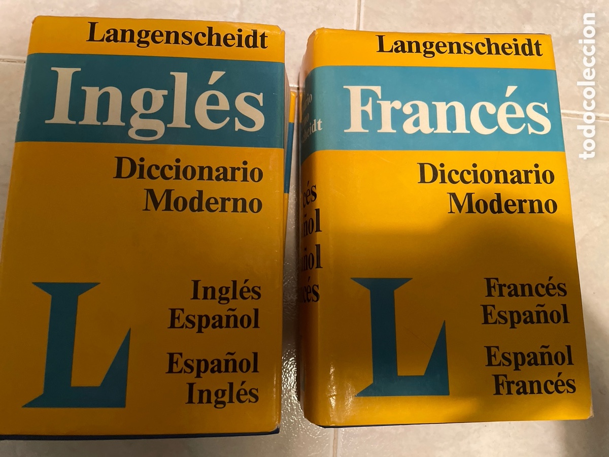 Diccionarios de segunda mano: Diccionarios Langenscheidt - Foto 1