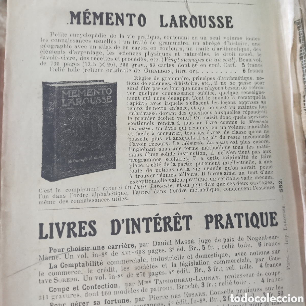 Diccionarios de segunda mano: Petit Larousse illustr&eacute; - Foto 7