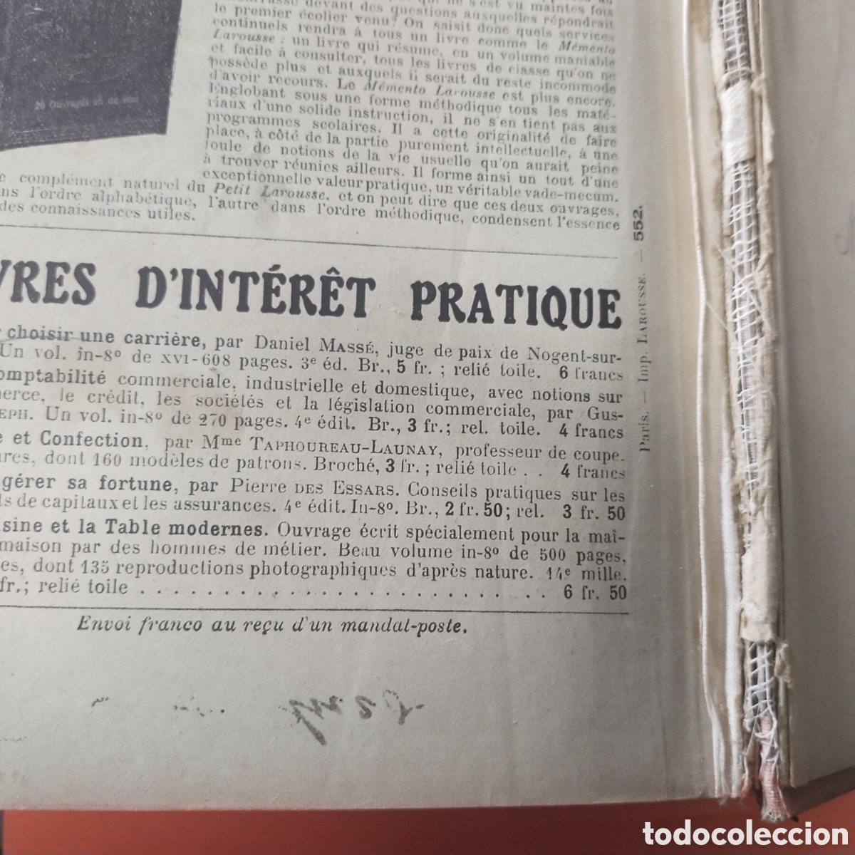 Diccionarios de segunda mano: Petit Larousse illustr&eacute; - Foto 8