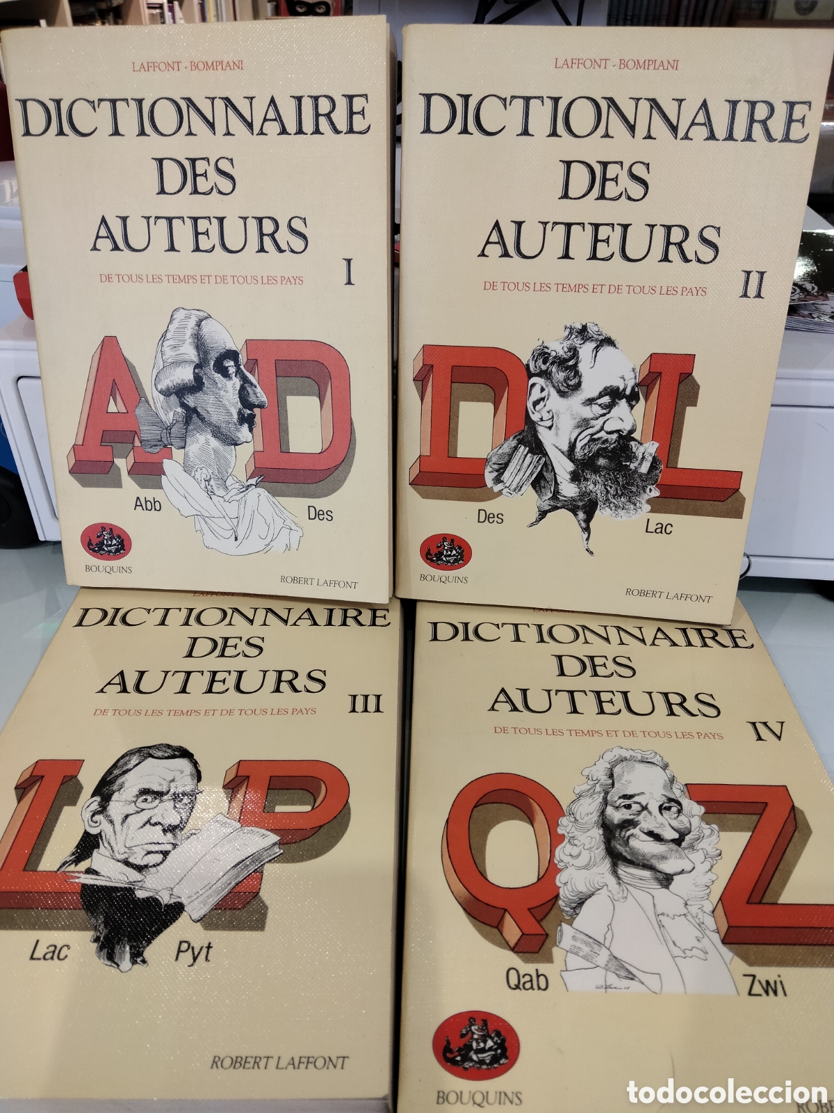 Diccionarios de segunda mano: Dictionnaire des auteurs - Laffont Bompiani - Foto 1