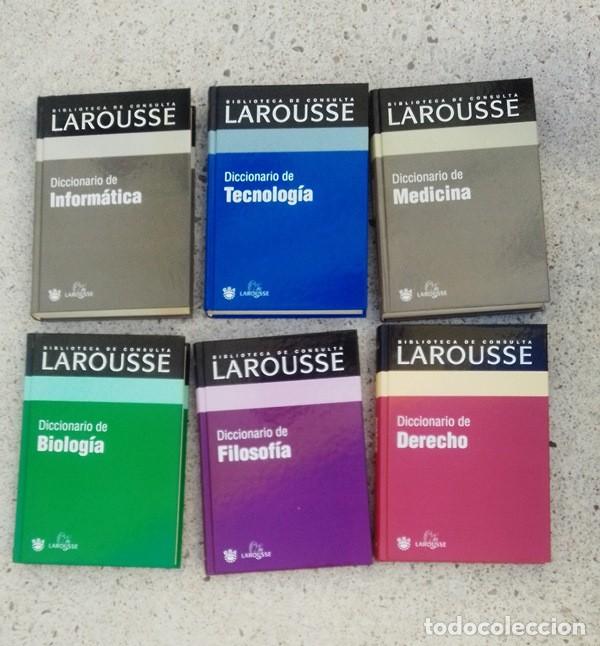 Diccionarios de segunda mano: BIBLIOTECA DE CONSULTA LAROUSSE 6 Libros - Foto 1