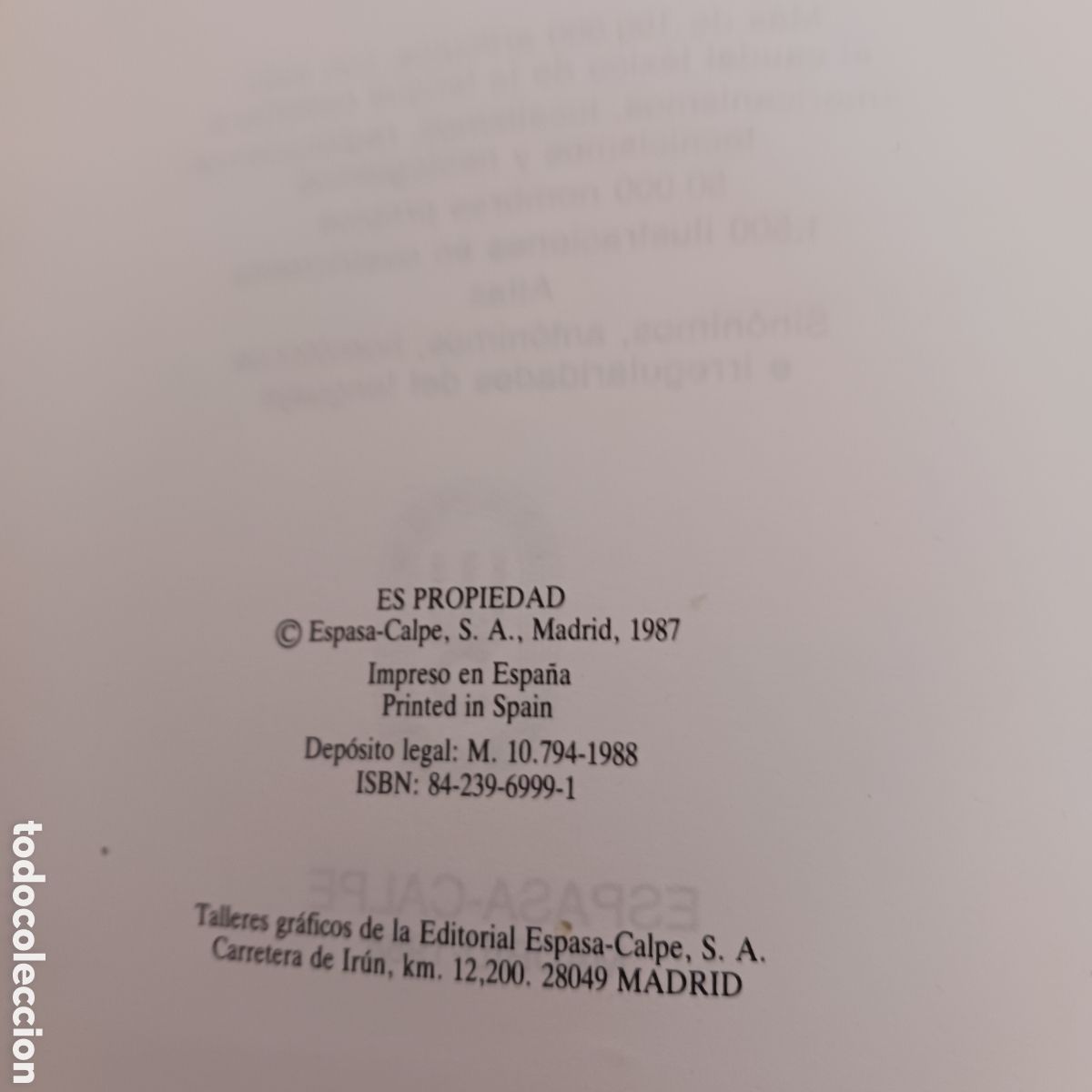 Diccionarios de segunda mano: El peque&ntilde;o Espasa edici&oacute;n BBV - Foto 4