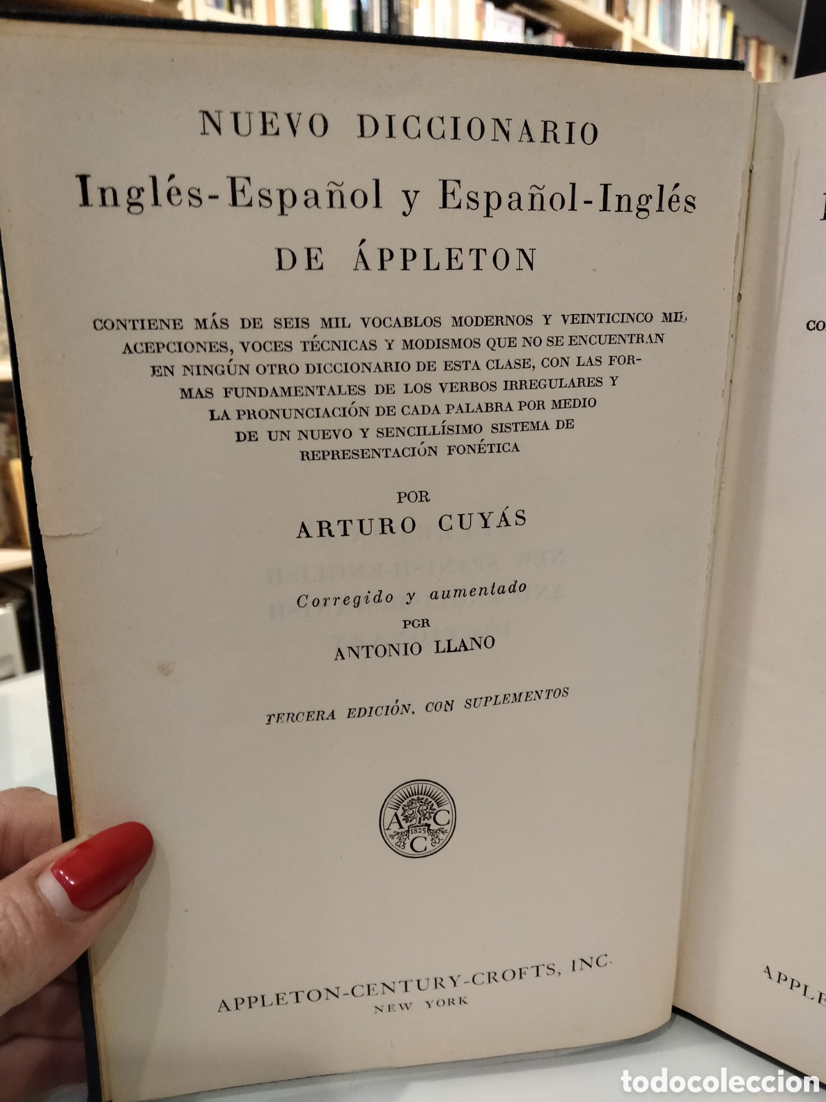 Diccionarios de segunda mano: Diccionario Ingl&eacute;s - Espa&ntilde;ol - Foto 2