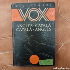 Diccionarios de segunda mano: DICCIONARI VOX ANGLÈS-CATALÀ CATALÀ-ANGLÈS (1A ED. REIMP. 1990)