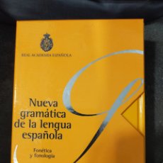Diccionarios de segunda mano: NUEVA GRAMÁTICA DE LA LENGUA ESPAÑOLA FONÉTICA Y FONOLOGÍA COMO NUEVO