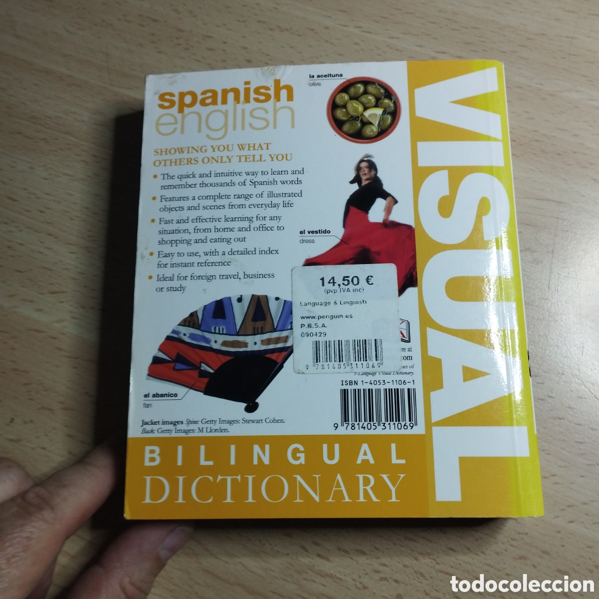 Diccionarios de segunda mano: Bilingual visual dictionary. Diccionario espa&ntilde;ol - ingl&eacute;s visual. 2005 DK. - Foto 2