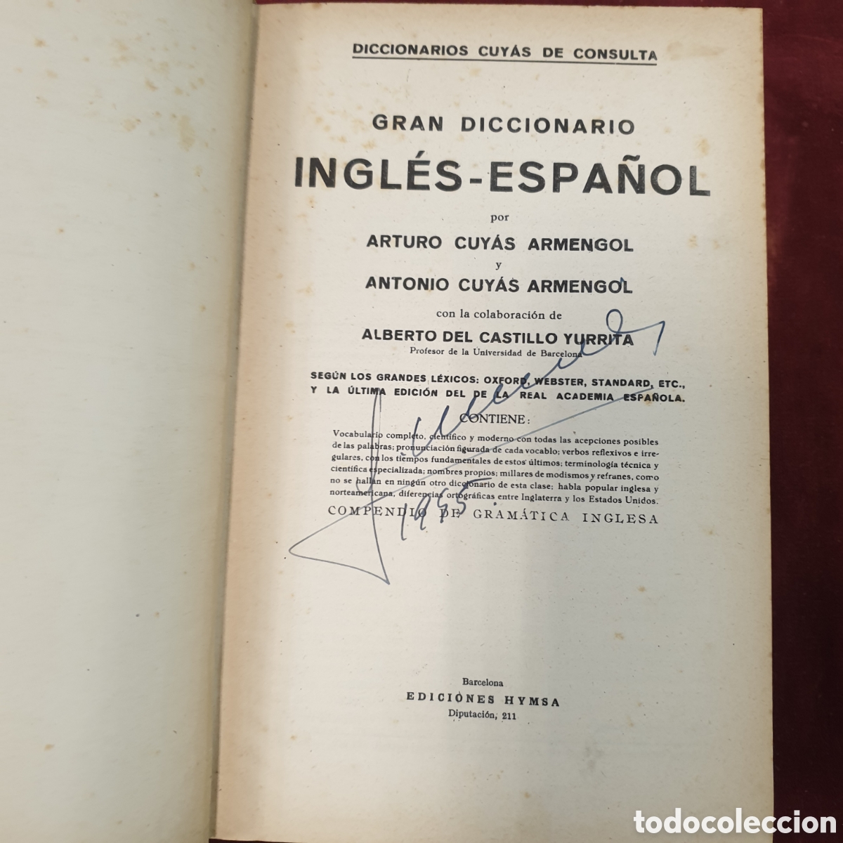 Diccionarios de segunda mano: Gran diccionario CUYAS - Foto 3