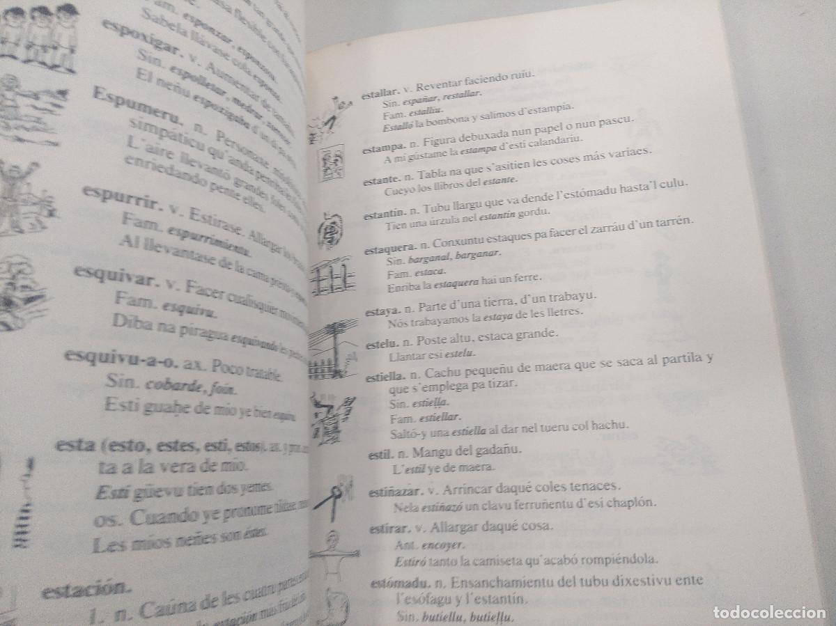 Diccionarios de segunda mano: DICCIONARIU BASICU DE LA LLINGUA ASTURIANA. - Foto 3