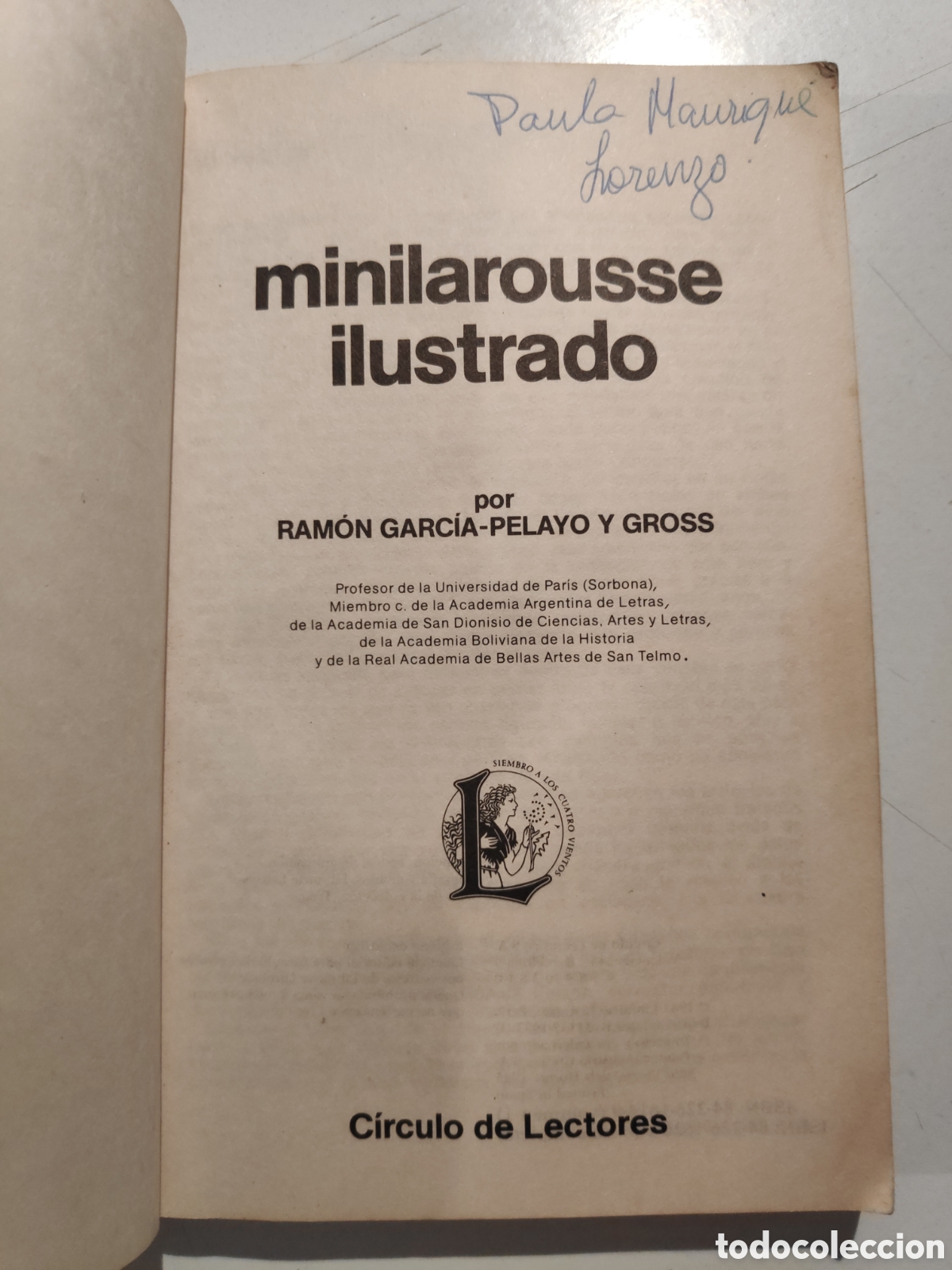 Diccionarios de segunda mano: Libro. Minilarousse Ilustrado 1985 - Foto 5