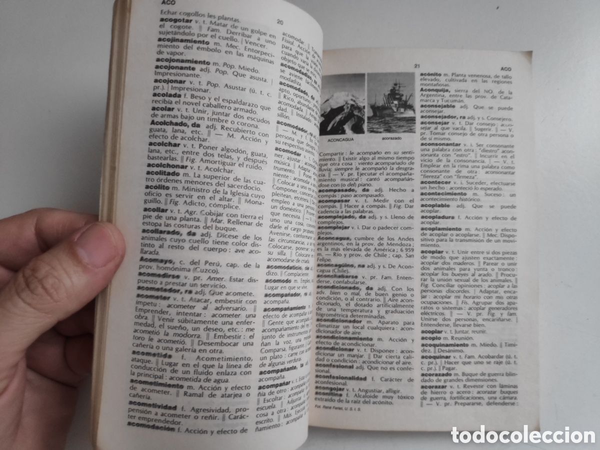 Diccionarios de segunda mano: Libro. Minilarousse Ilustrado 1985 - Foto 7