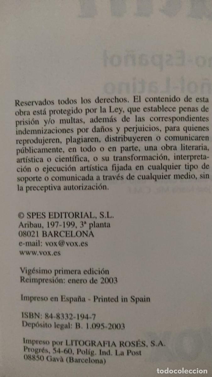 Diccionarios de segunda mano: DICCIONARIO. - Foto 4