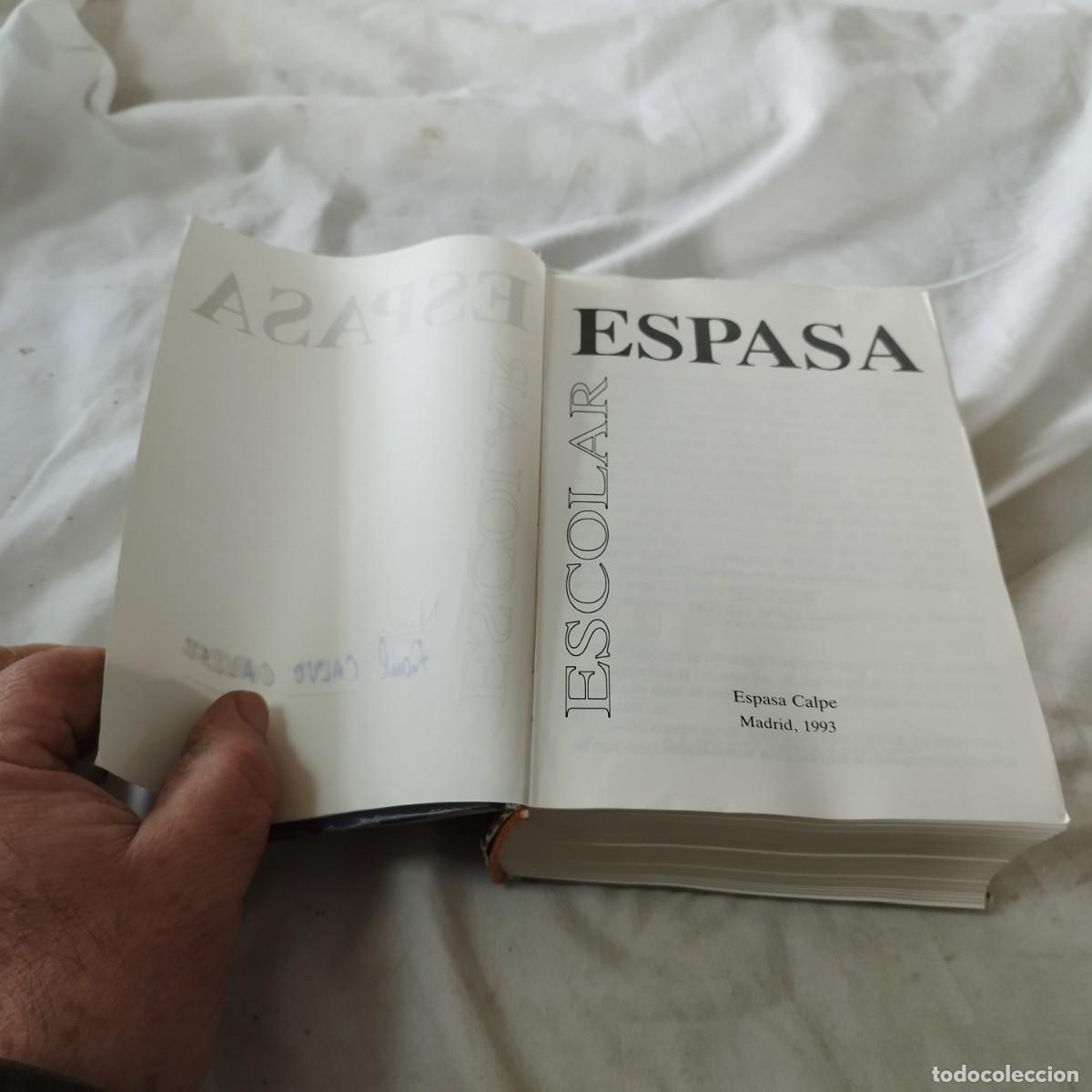 Diccionarios de segunda mano: ESCOLAR A Z / / EVA 136 / ESPASA - Foto 4