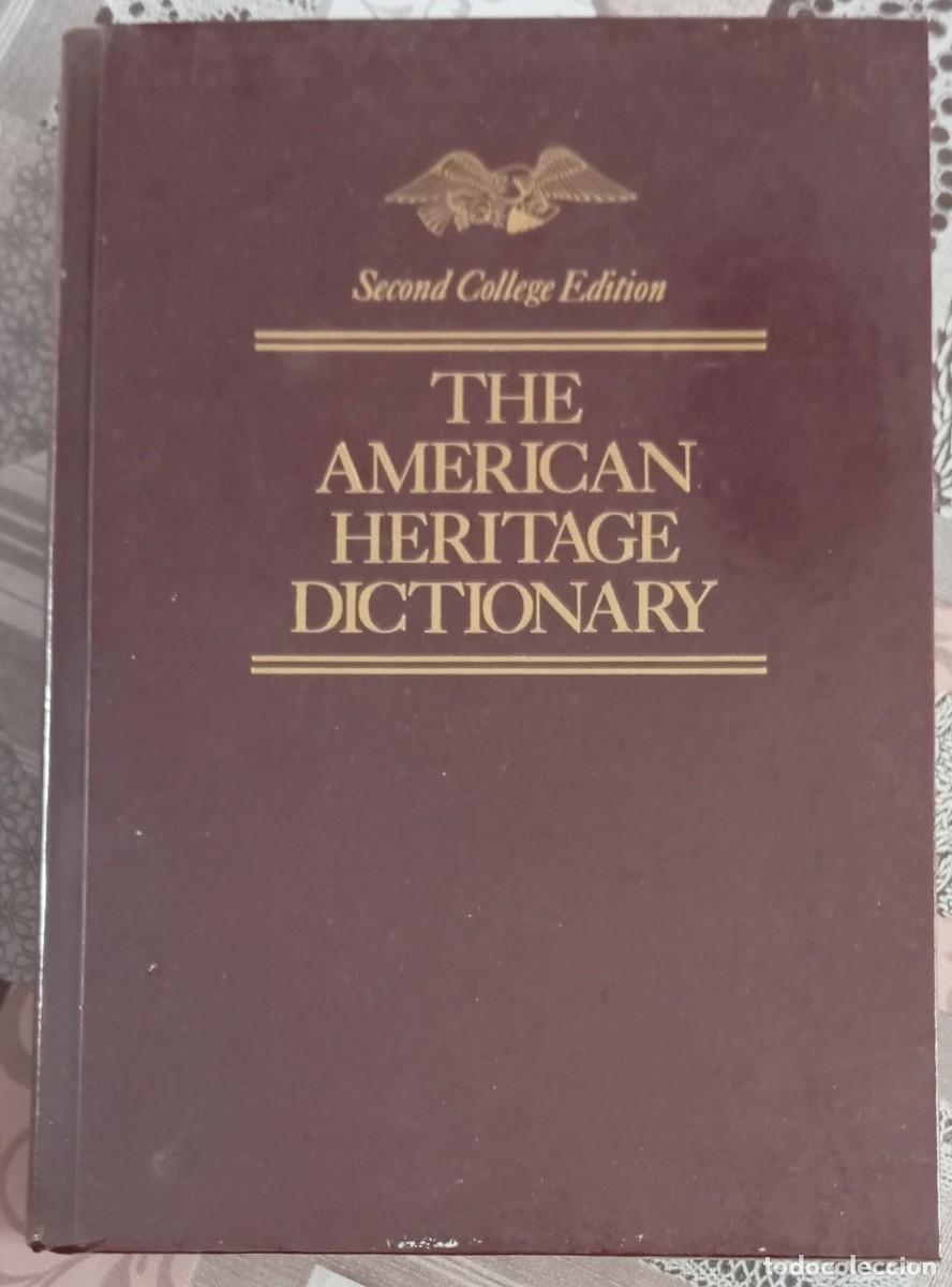 Diccionarios de segunda mano: THE AMERICAN HERITAGE DICTIONARY 1985 - Foto 1