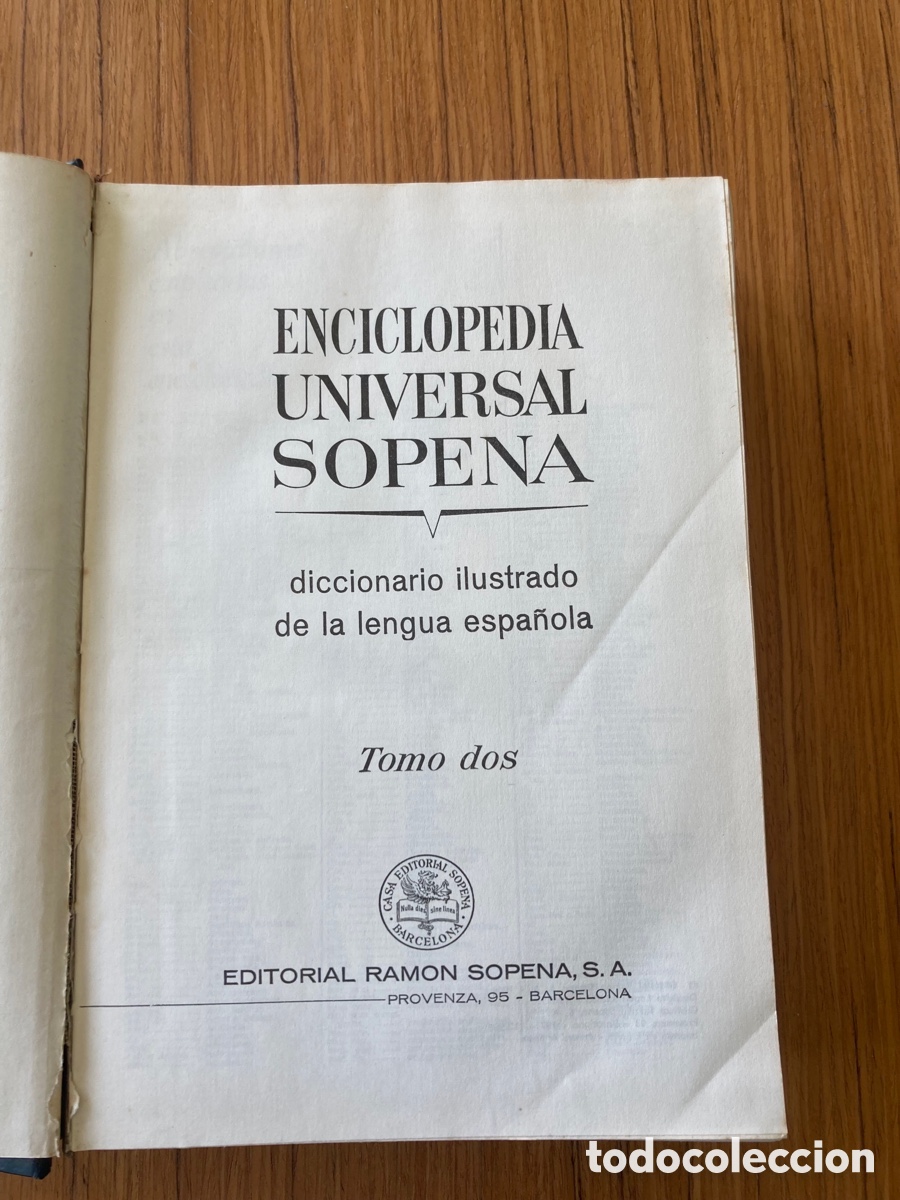 Diccionarios de segunda mano: Enciclopedia Universal Sopena - Foto 5