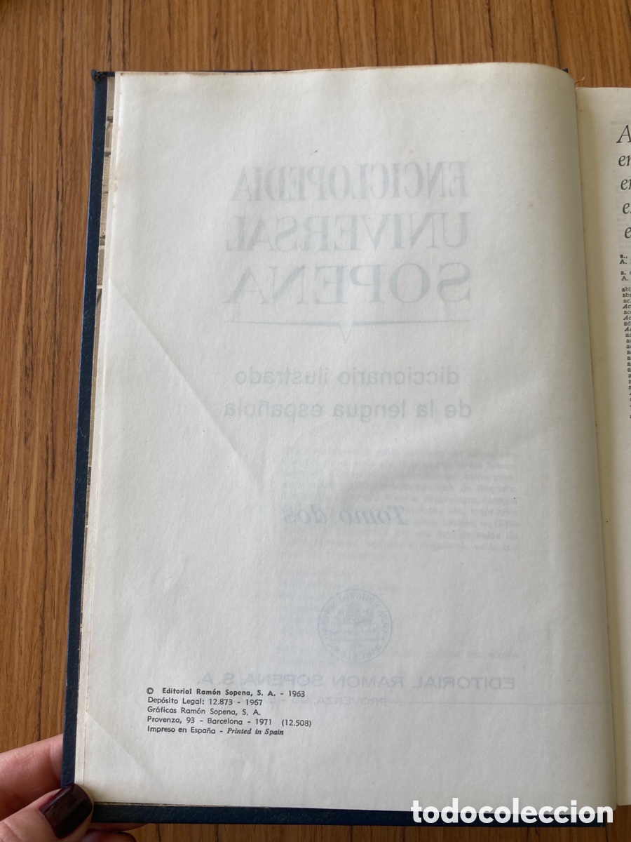Diccionarios de segunda mano: Enciclopedia Universal Sopena - Foto 6