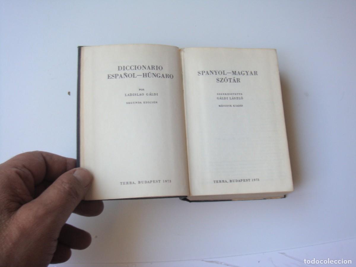 Diccionarios de segunda mano: DICCIONARIO ESPA&Ntilde;OL HUNGARO - Foto 1