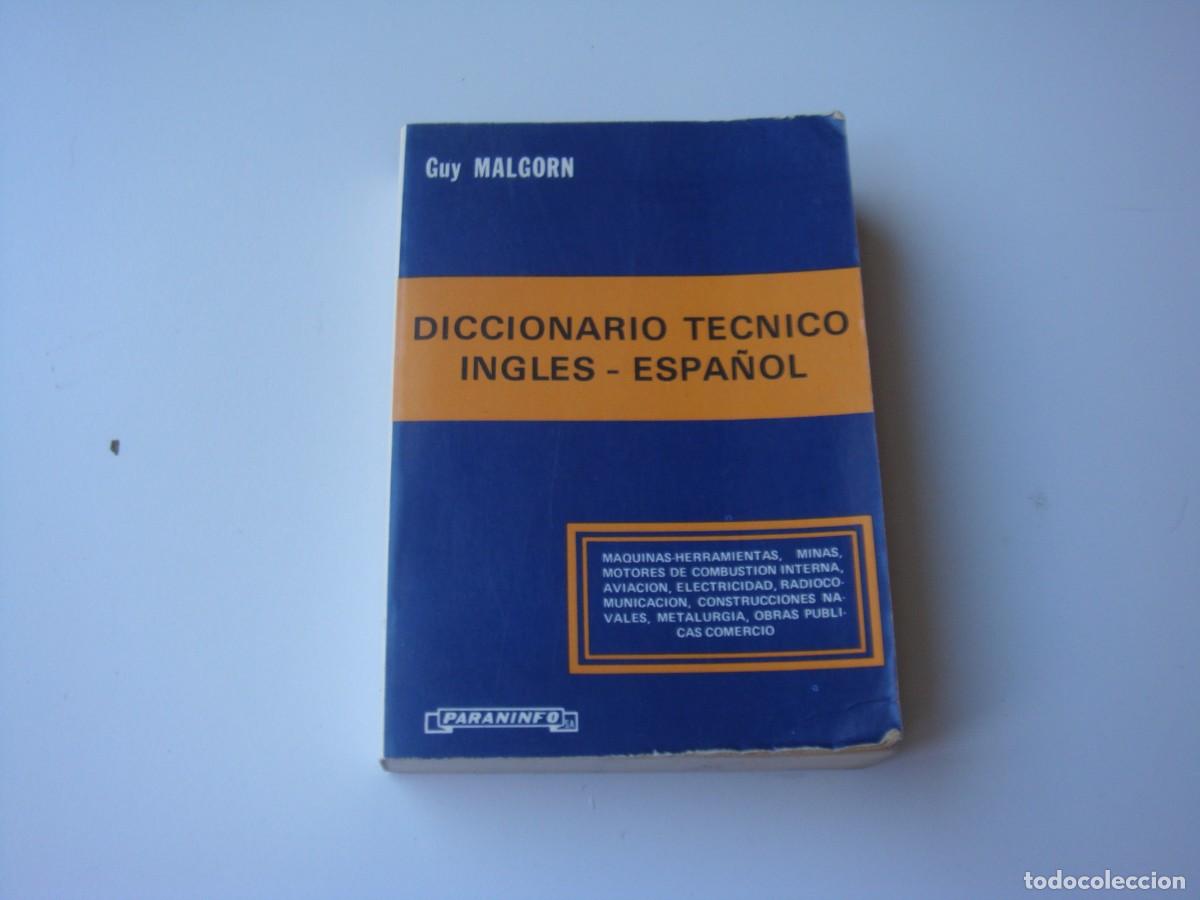Diccionarios de segunda mano: DICCIONARIO TECNICO INGLES ESPA&Ntilde;OL - Foto 1