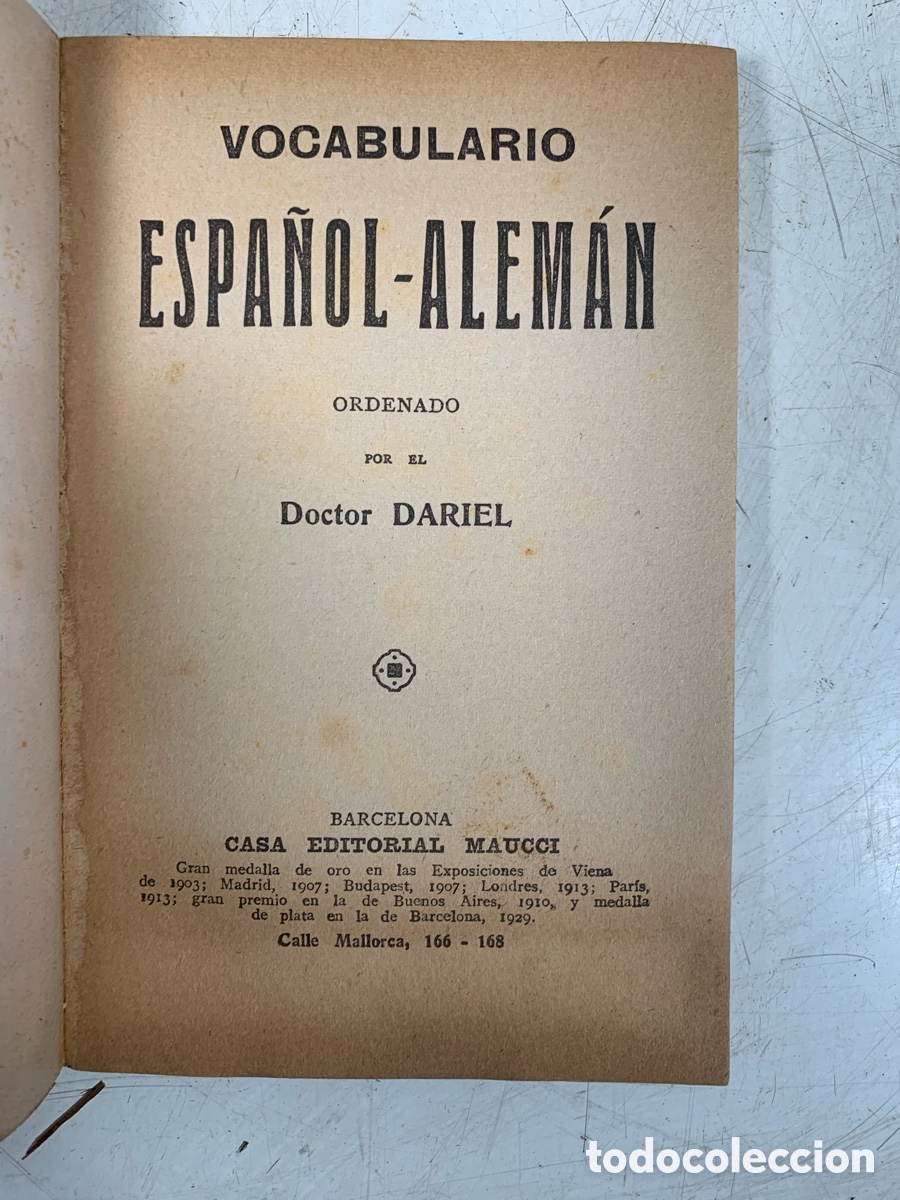 Diccionarios de segunda mano: 01_vocabulario Alem&aacute;n Espa&ntilde;ol - Foto 2