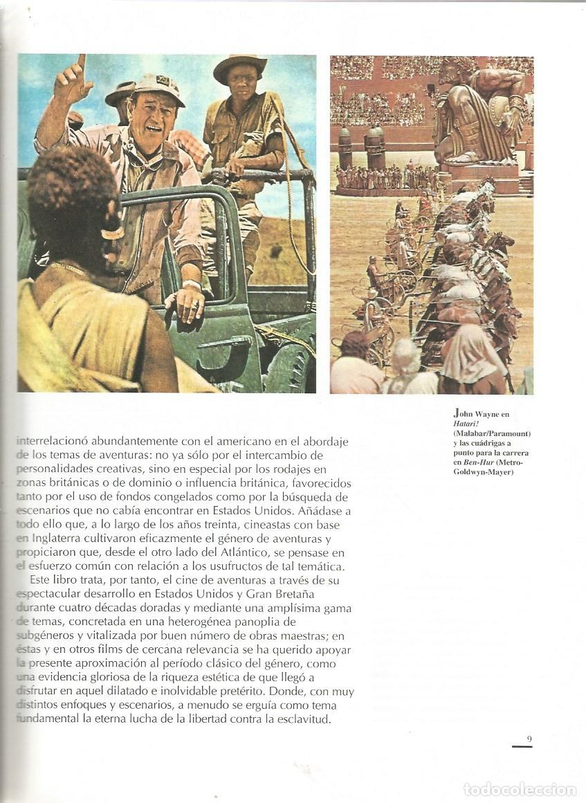 Diccionarios de segunda mano: DICCIONARIO DEL CINE DE AVENTURAS - JAVIER COMA - Foto 2