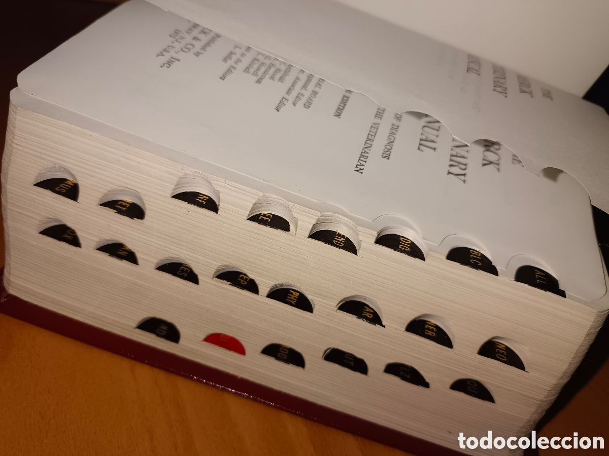 Diccionarios de segunda mano: Manual veterinario 4. Edici&oacute;n - Foto 5