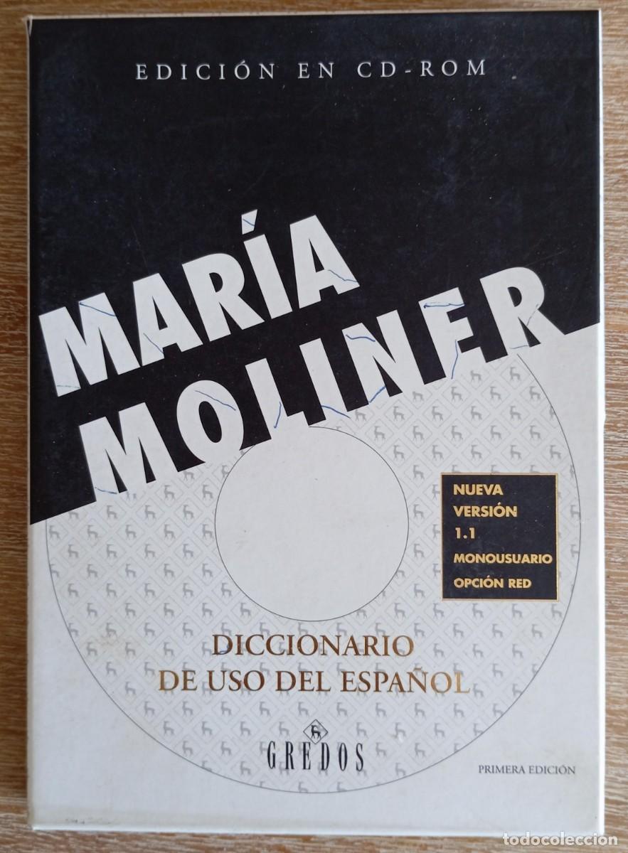 Diccionarios de segunda mano: MARIA MOLINER - EDICION EN CD ROM - GREDOS - Foto 1