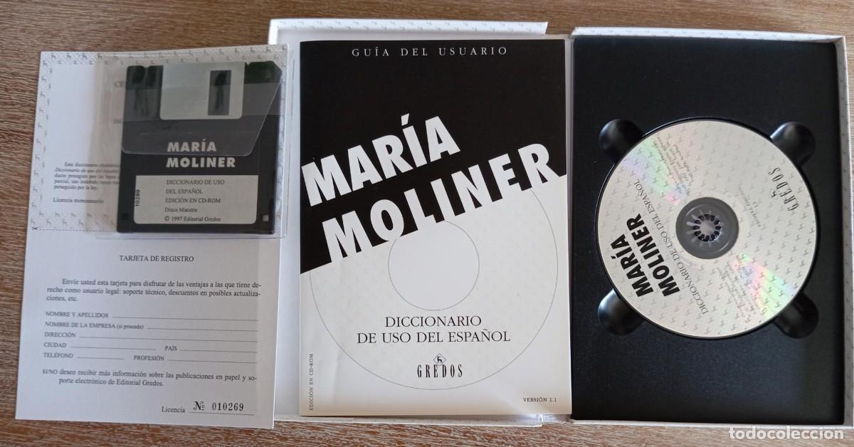 Diccionarios de segunda mano: MARIA MOLINER - EDICION EN CD ROM - GREDOS - Foto 2