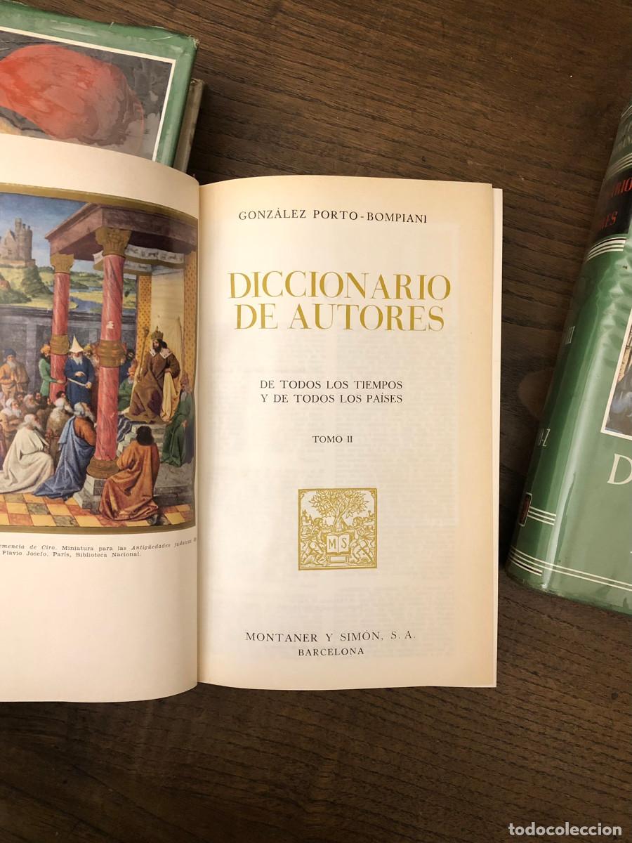 Diccionarios de segunda mano: Diccionario de Autores - Foto 2