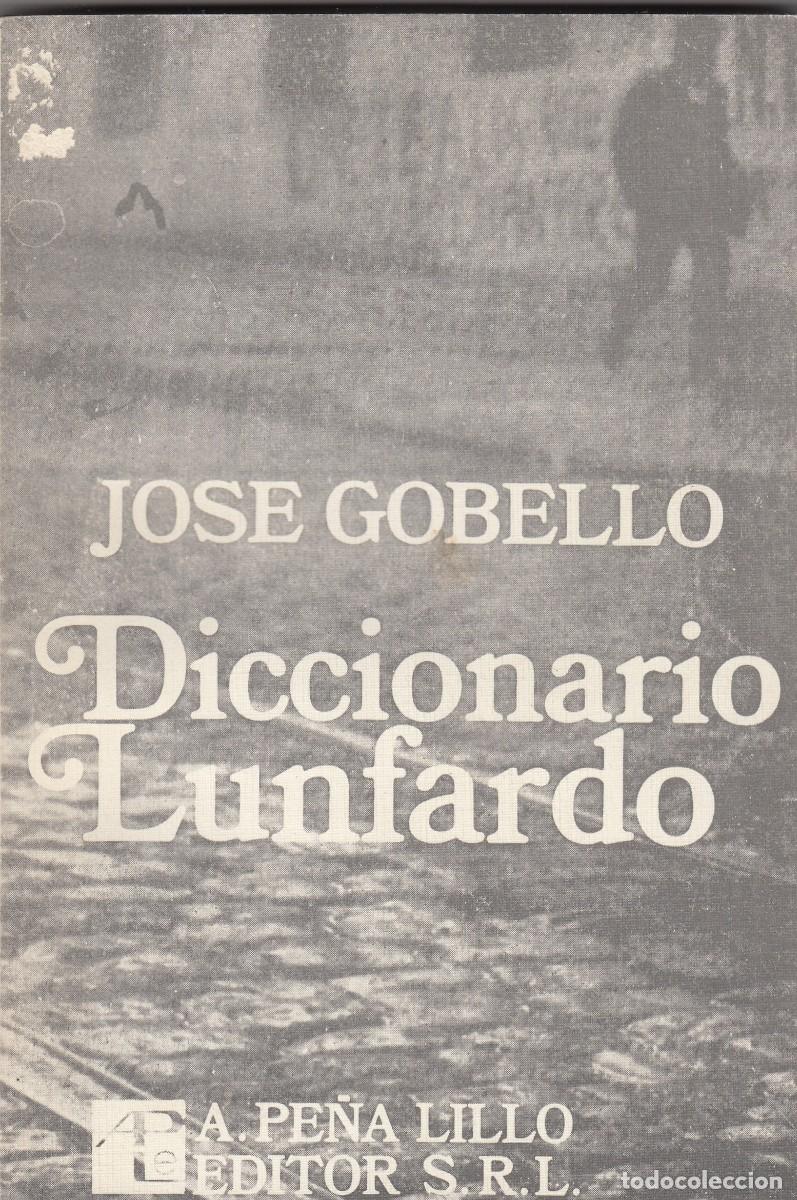 Diccionarios de segunda mano: DICCIONARIO LUNFARDO. GOBELLO. TANGO.ADF - Foto 1
