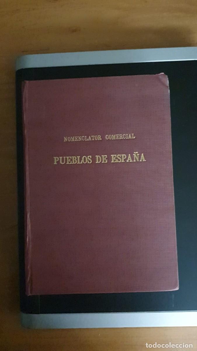 Diccionarios de segunda mano: Momenclator Comercial Pueblos de Espa&ntilde;a - Foto 1