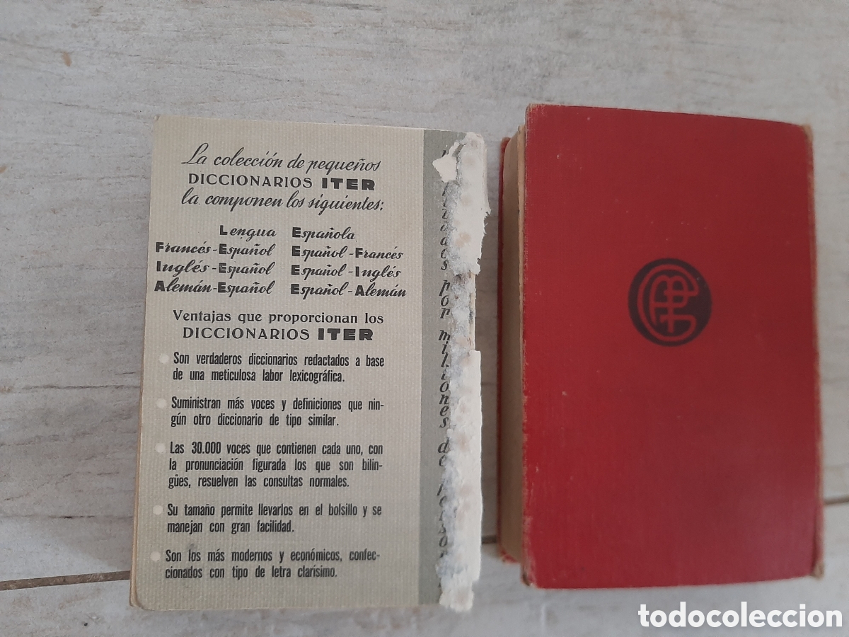 Diccionarios de segunda mano: Diccionarios de bolsillo - Foto 2