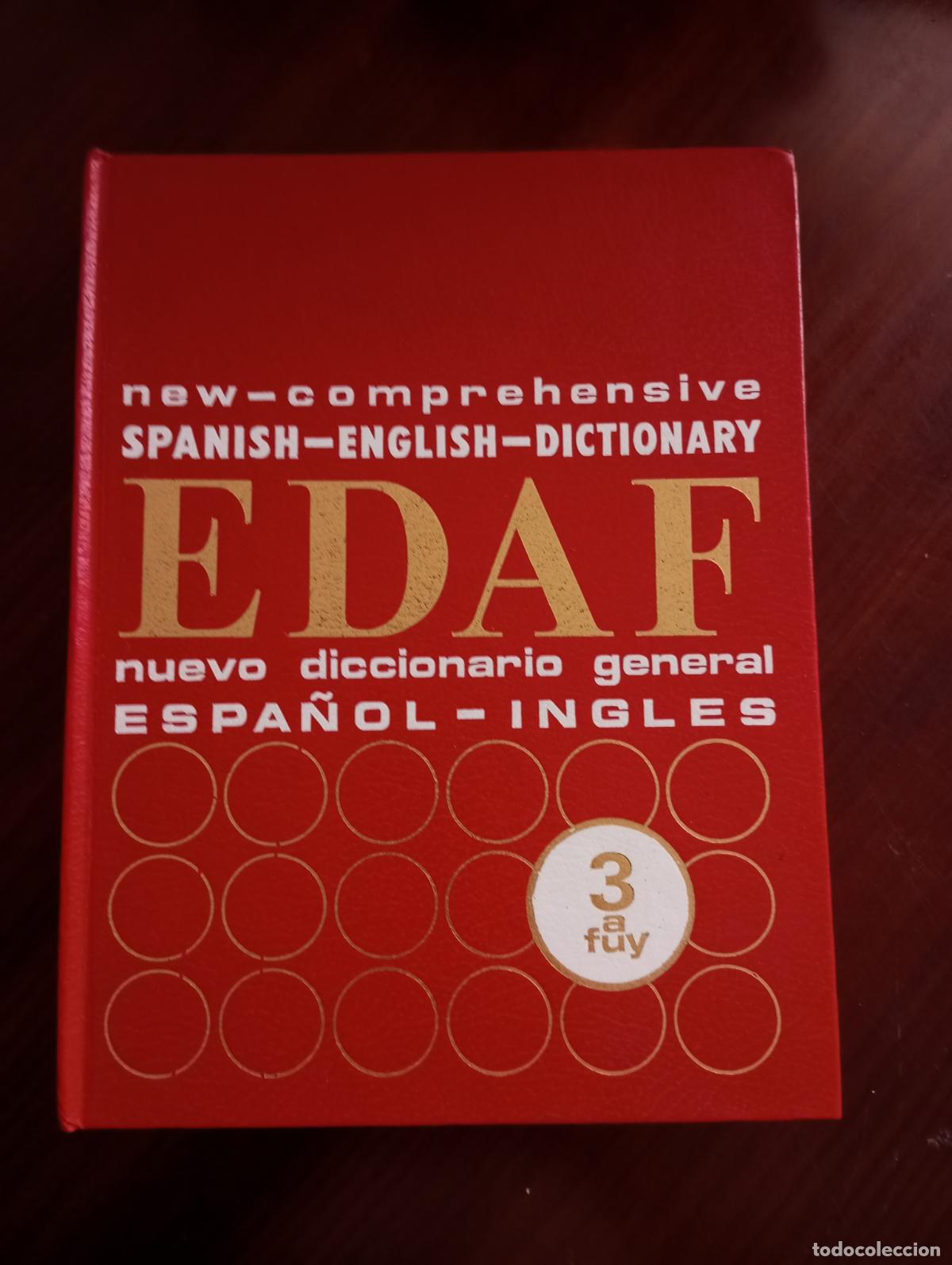 Diccionarios de segunda mano: EDAF DICCIONARIO ESPA&Ntilde;OL INGLES - Foto 1