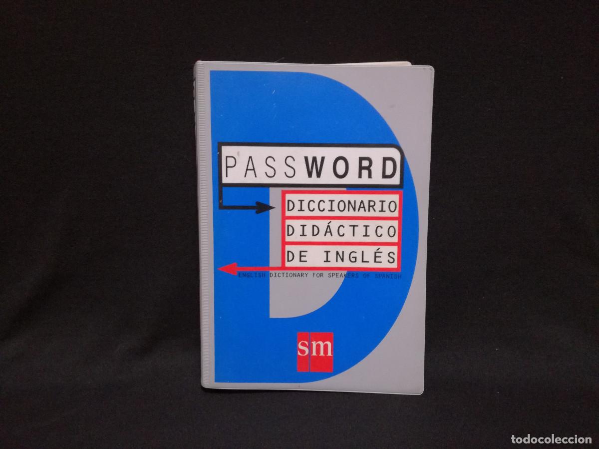 Diccionarios de segunda mano: LIBRO - PASSWORD DICCIONARIO DID&Aacute;CTICO EN INGL&Eacute;S - SM - Foto 1